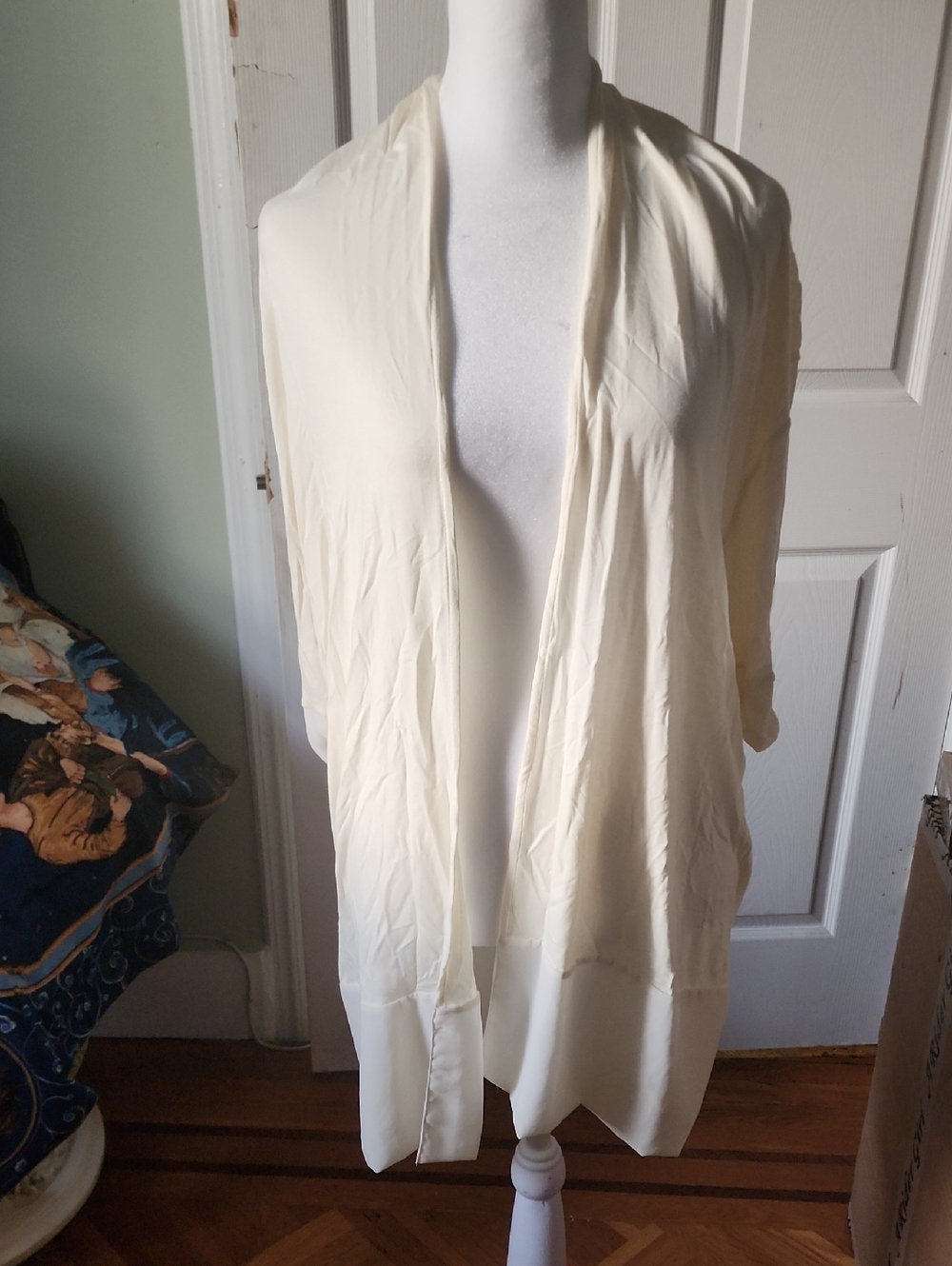 Open-Front Women's Cardigan Sweater - Cream